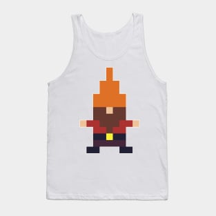 Fall Gnome in Pixel Tank Top